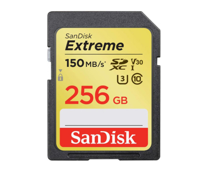 Nośnik pamięci SANDISK SD 256GB 150MB/s SDSDXV5-256G-GNCIN